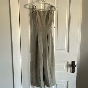 White fox boutique jumpsuit